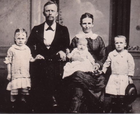 John & Eliza & children