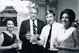 Betty, Dave, Tom, Jean 1967