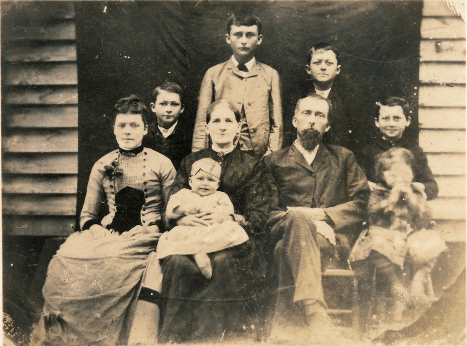 Wm David Keen Family 1887